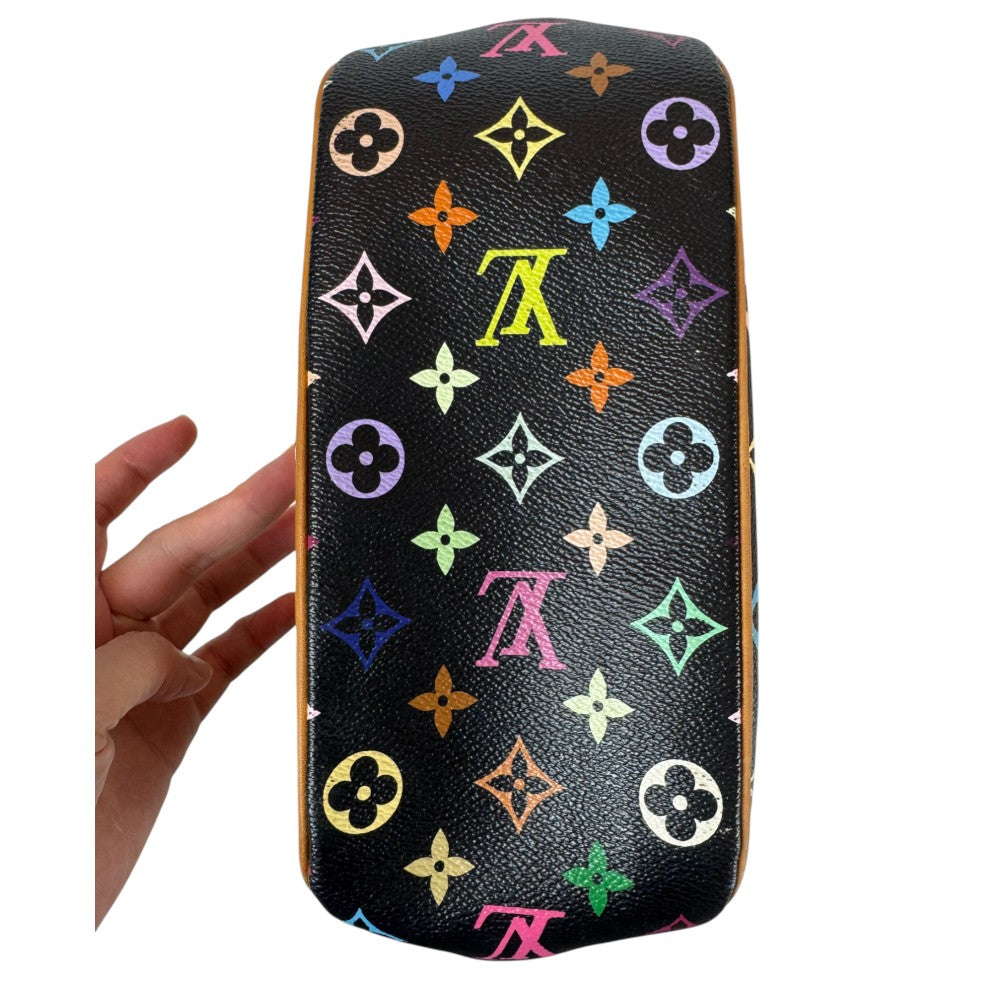 Pre-loved Louis Vuitton Multicolor Monogram Shoulder Bag – Takashi Murakami Limited Edition