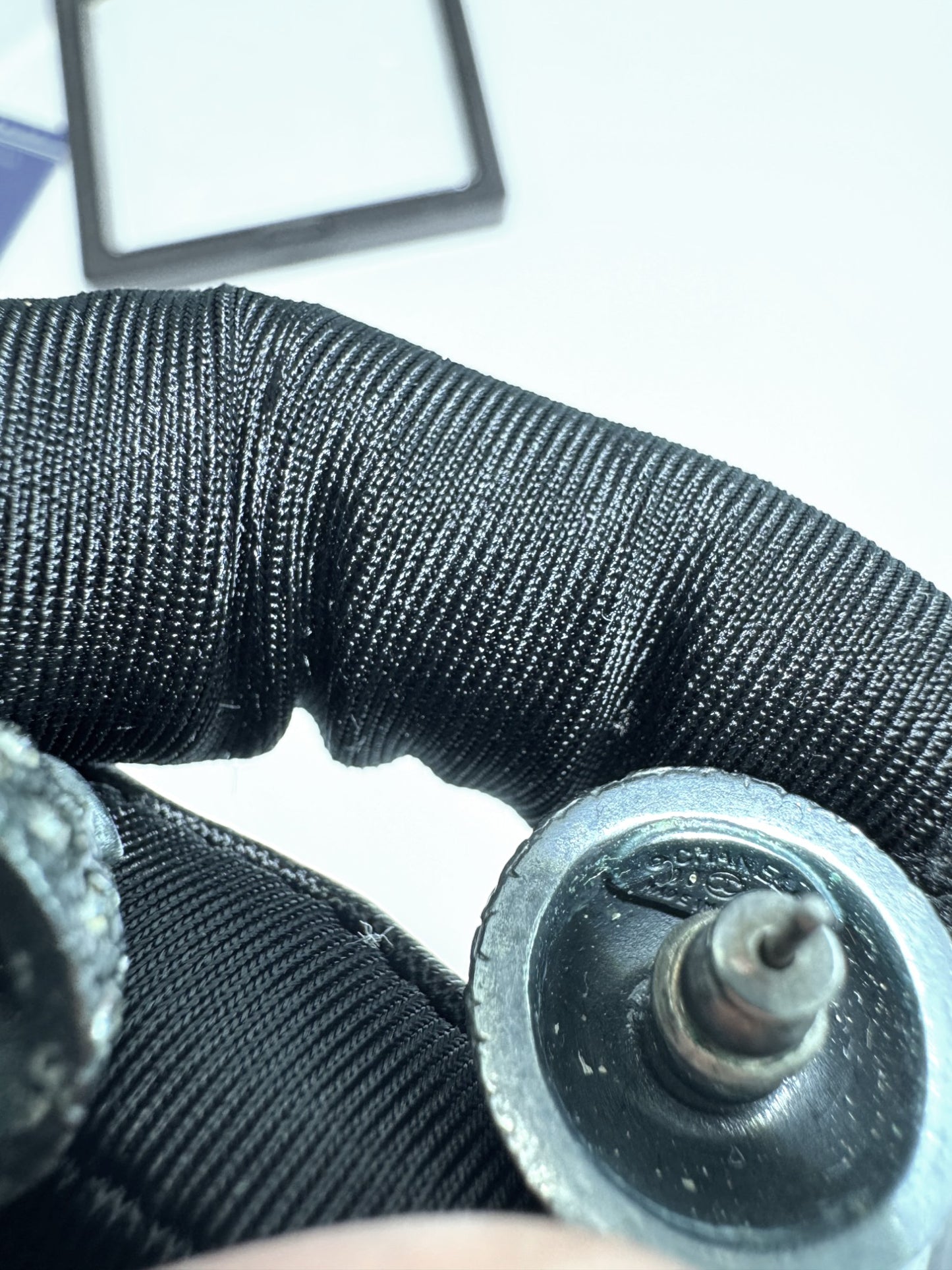 Pre-Owned Chanel CC Logo Crystal Camellia Drop Earrings