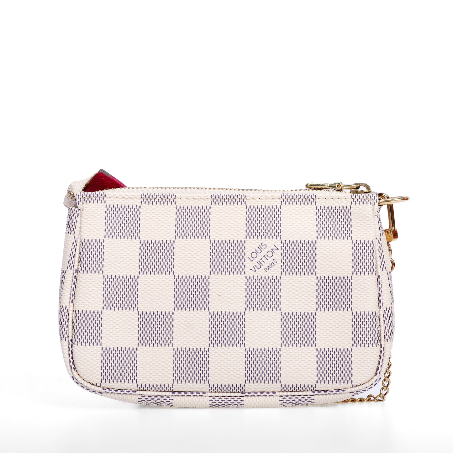 Pre-Owned Louis Vuitton Pochette Accessoires in Damier Azur Canvas Hollywood Animation
