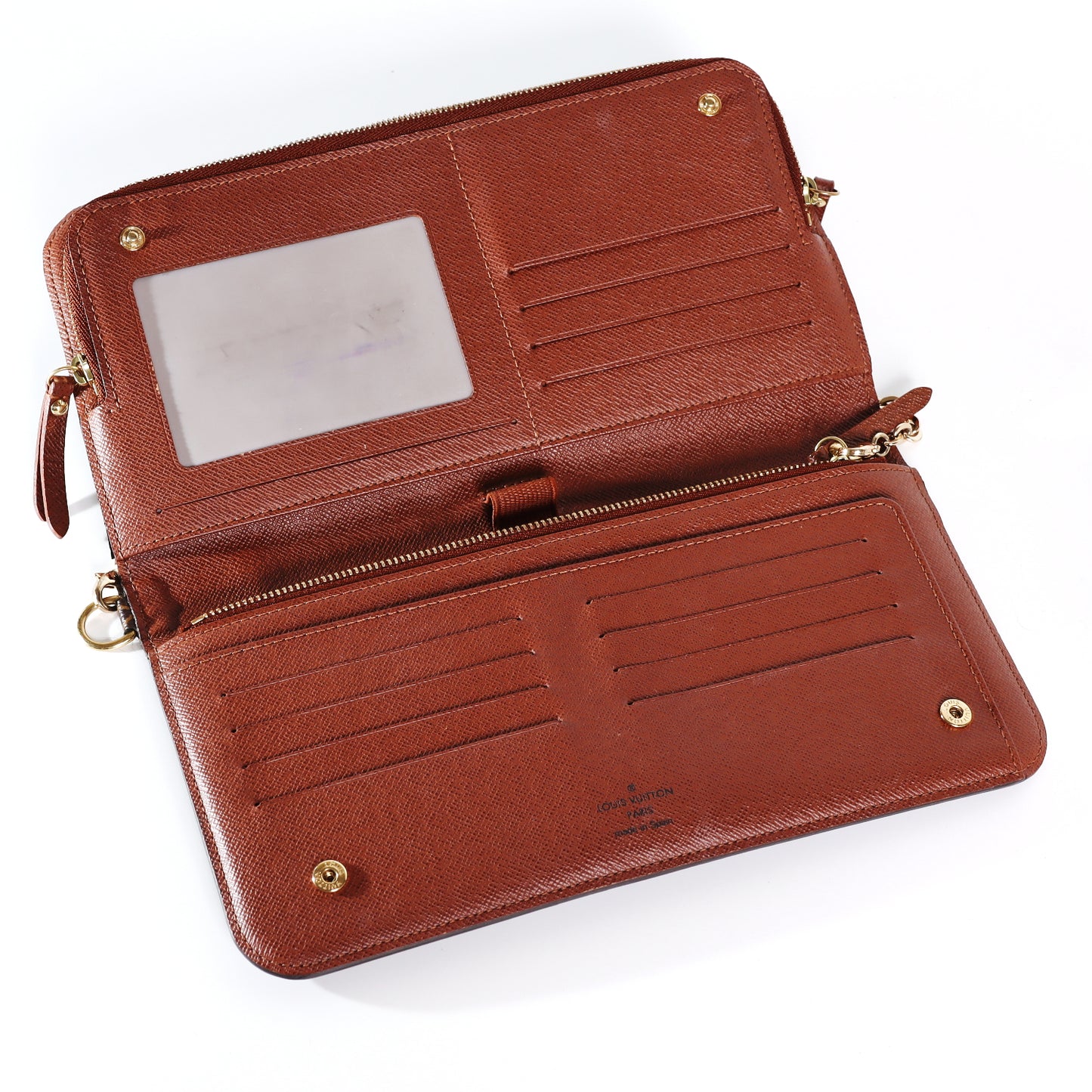 Pre-Owned Louis Vuitton Monogram Canvas Felicie Chain Wallet
