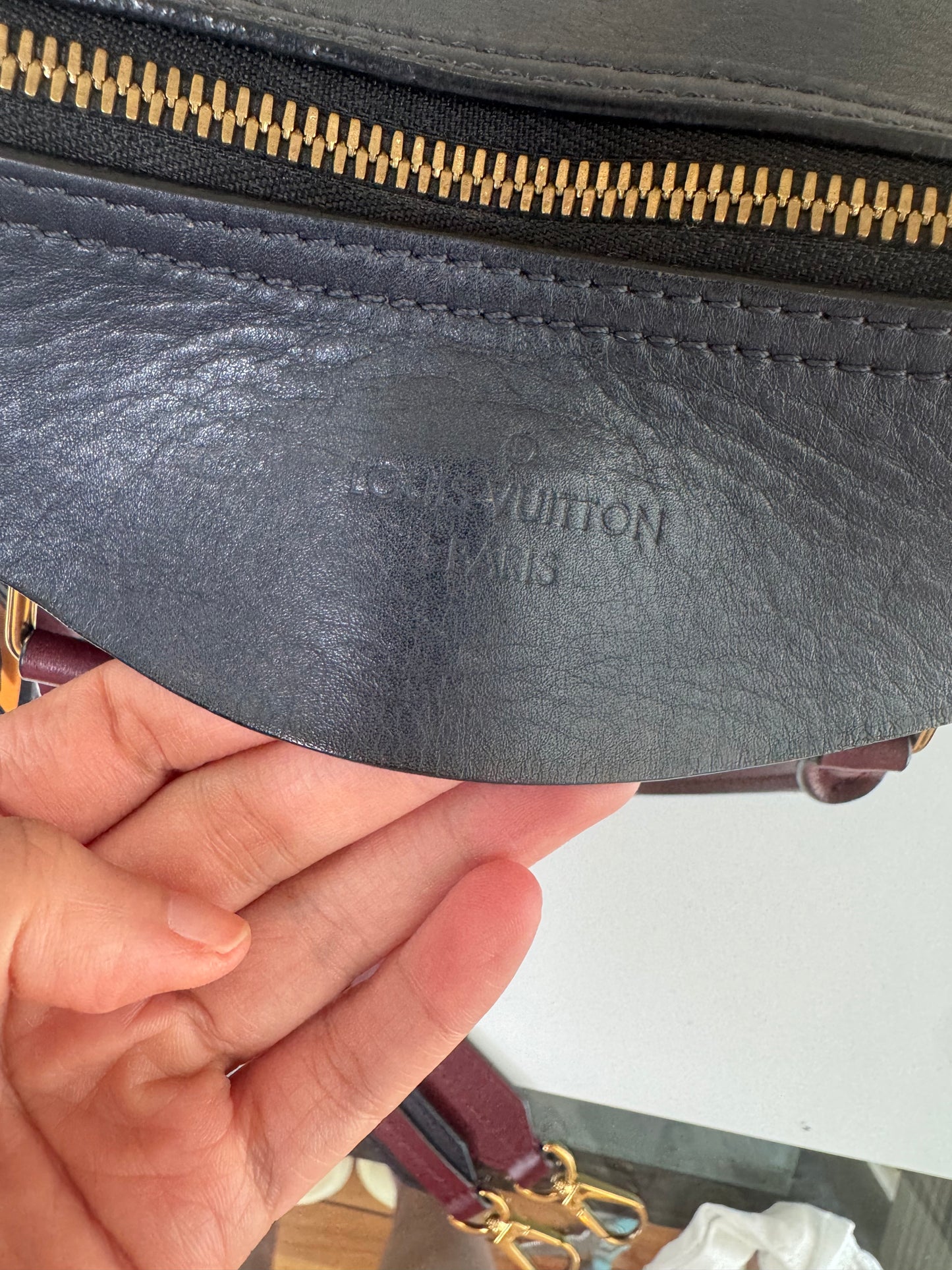 Pre-Owned Louis Vuitton Pallas Monogram Canvas Shoulder Bag