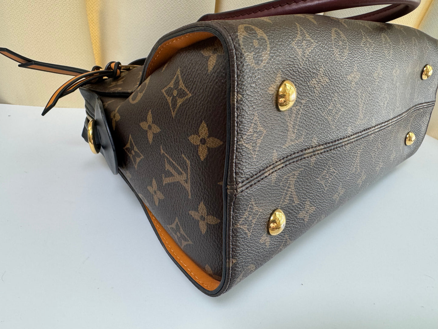 Pre-Owned Louis Vuitton Pallas Monogram Canvas Shoulder Bag