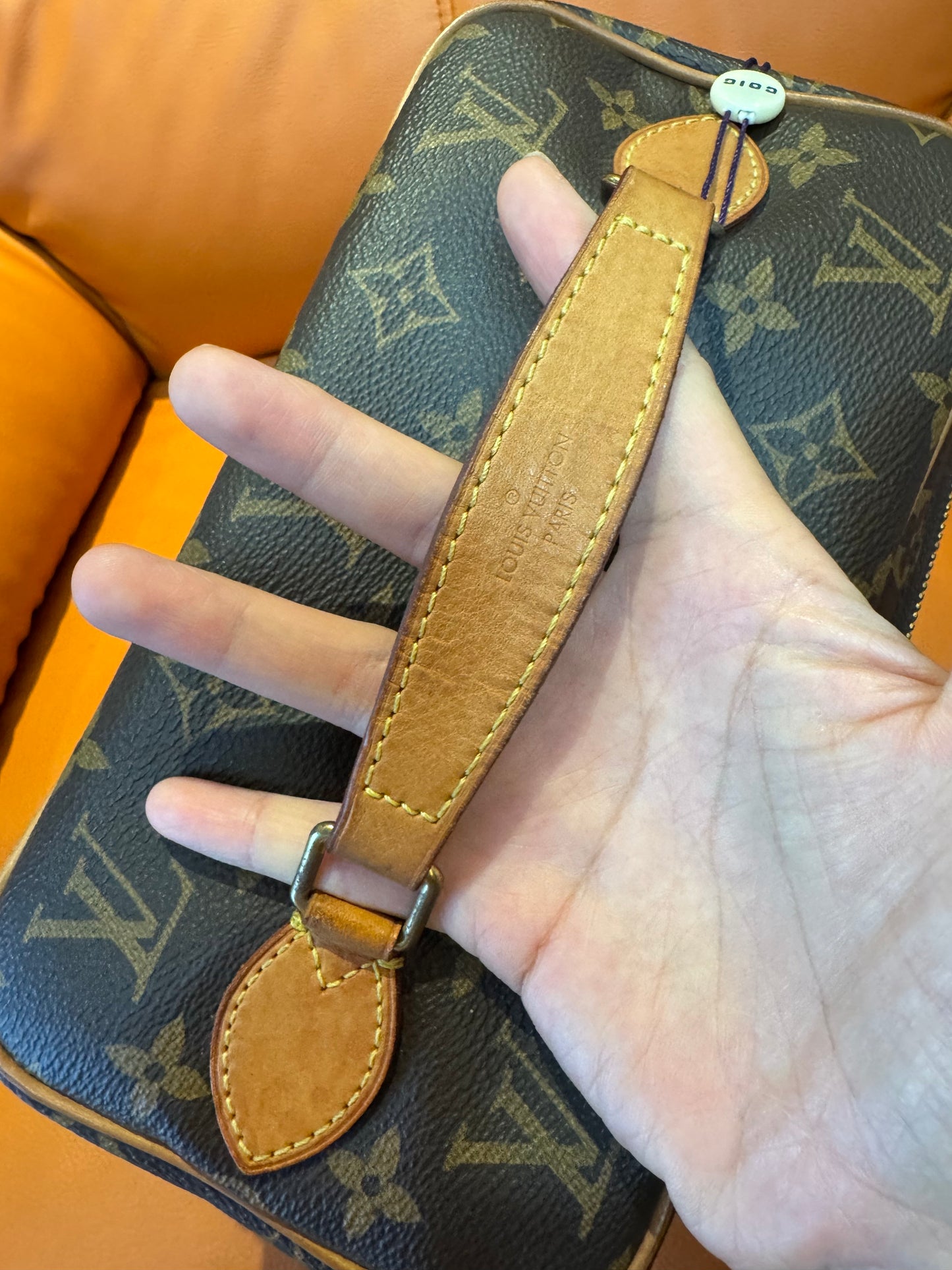 Pre-Loved Louis Vuitton Monogram Canvas Vanity Bag / Cosmetic Pouch