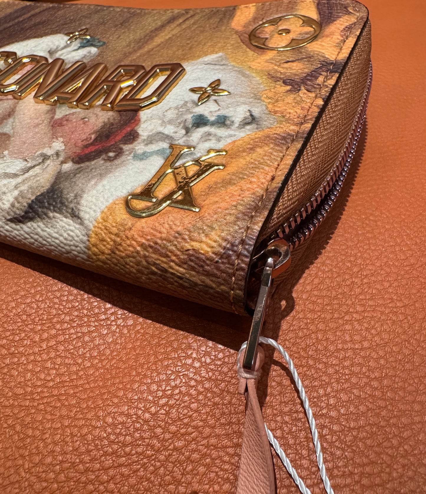 Louis Vuitton x Jeff Koons Fragonard “Masters Collection” Zippy Wallet