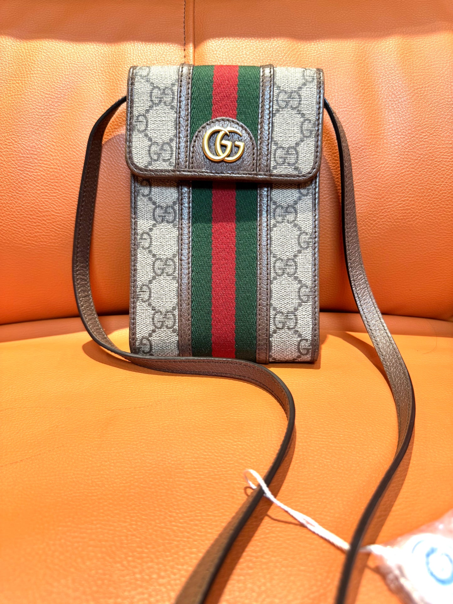 Pre-Owned Gucci Ophidia Mini Bag | Classic GG Pattern