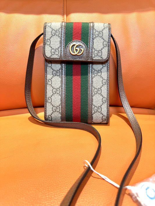 Pre-Owned Gucci Ophidia Mini Bag | Classic GG Pattern