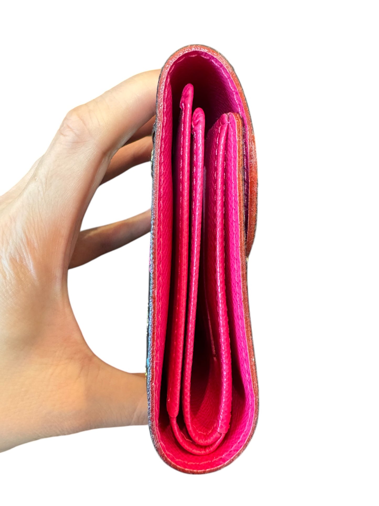 pre-loved Colorful Monogram Wallet – Y2K Style