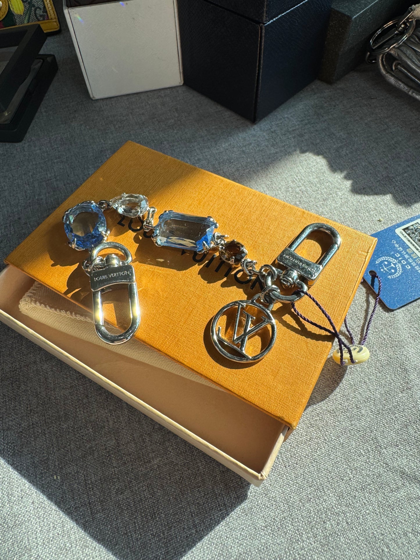 pre-loved Crystal Luxe Charm Chain