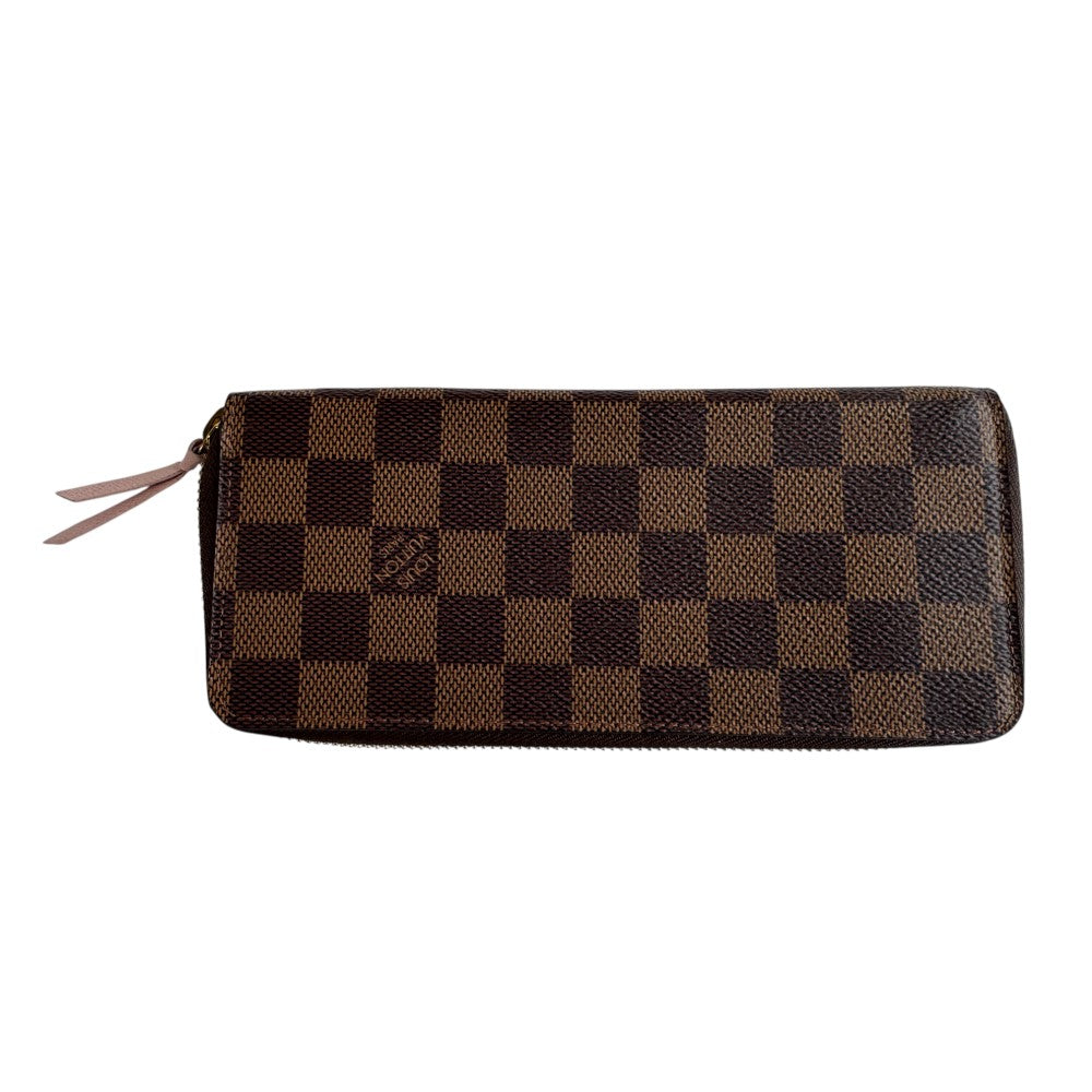 pre-owned ✨lv Classic Checkered Zip Wallet – In Stock Now!