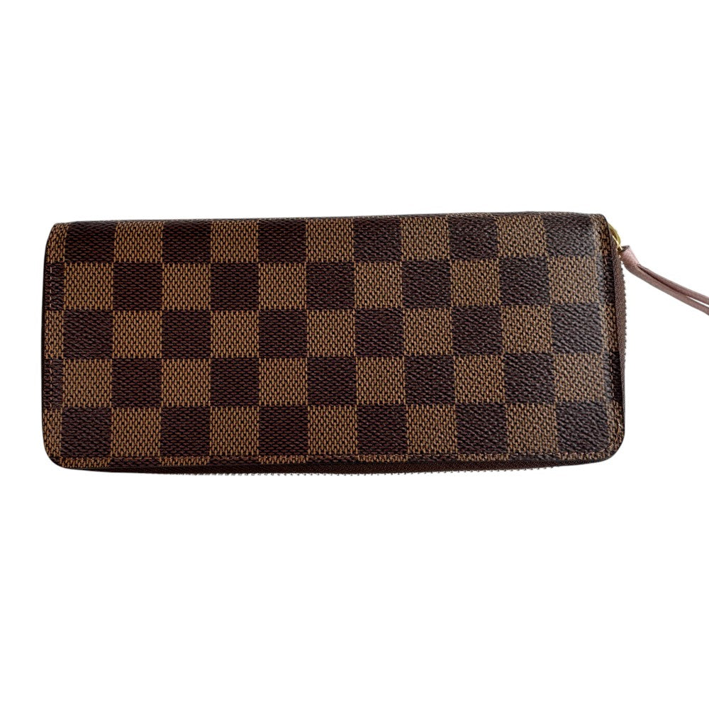 pre-owned ✨lv Classic Checkered Zip Wallet – In Stock Now!
