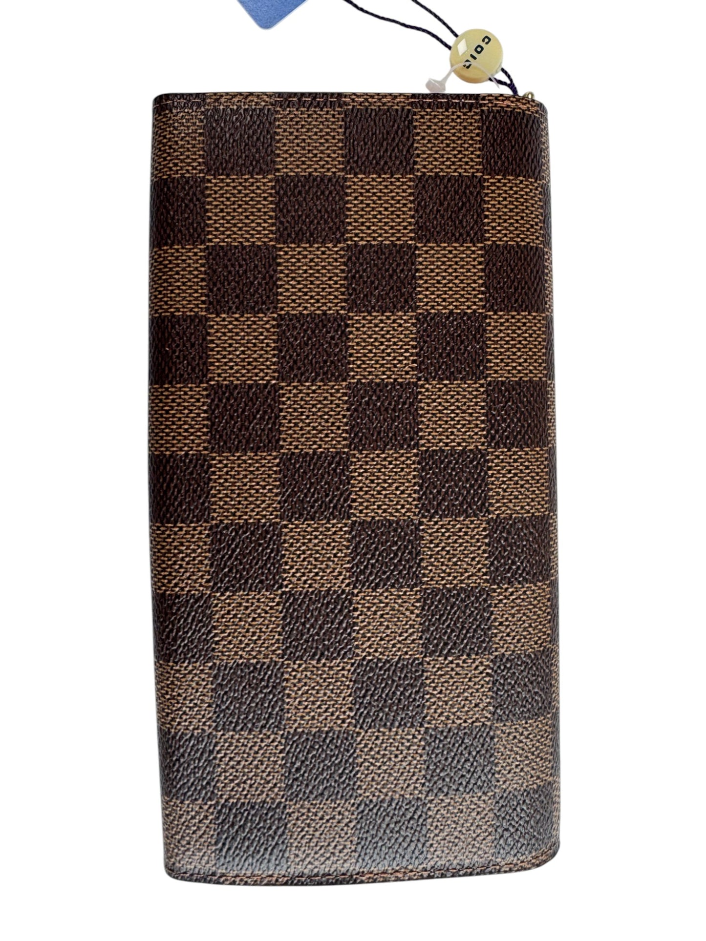 pre-owned Louis Vuitton Christmas Animation Long Wallet – London Edition LV London Scene Zippy Wallet | Damier Ebene