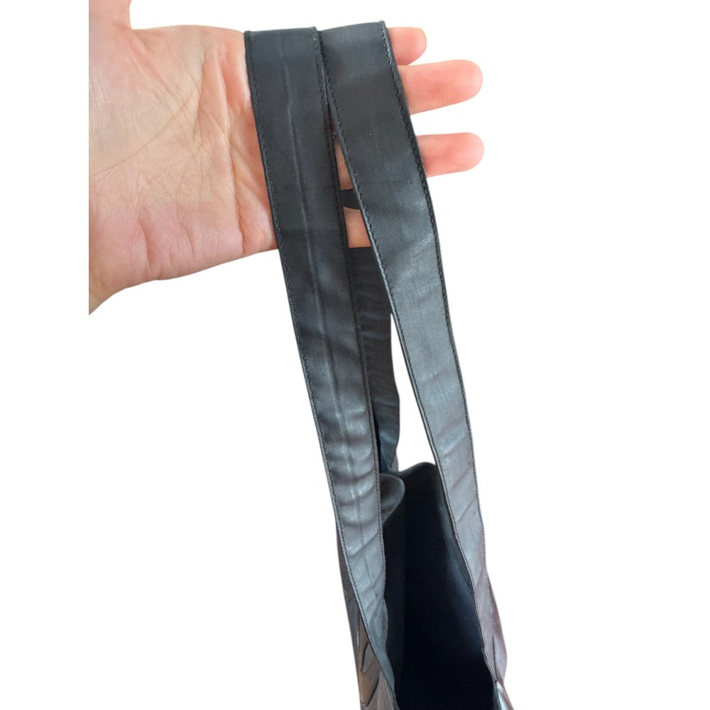 Pre-owned Chanel Large Black CC Logo Tote Bag – Classic Shopper