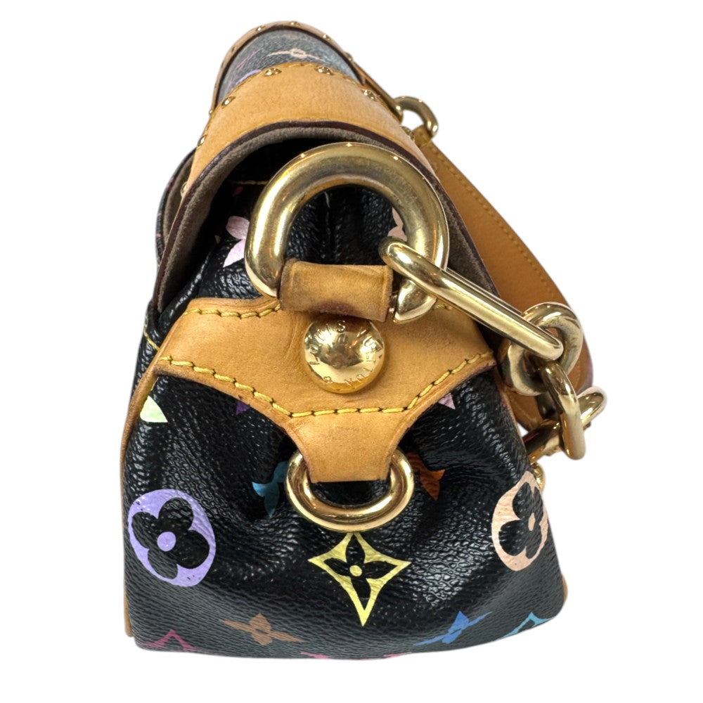 Pre-loved Louis Vuitton Multicolor Monogram Shoulder Bag – Takashi Murakami Limited Edition
