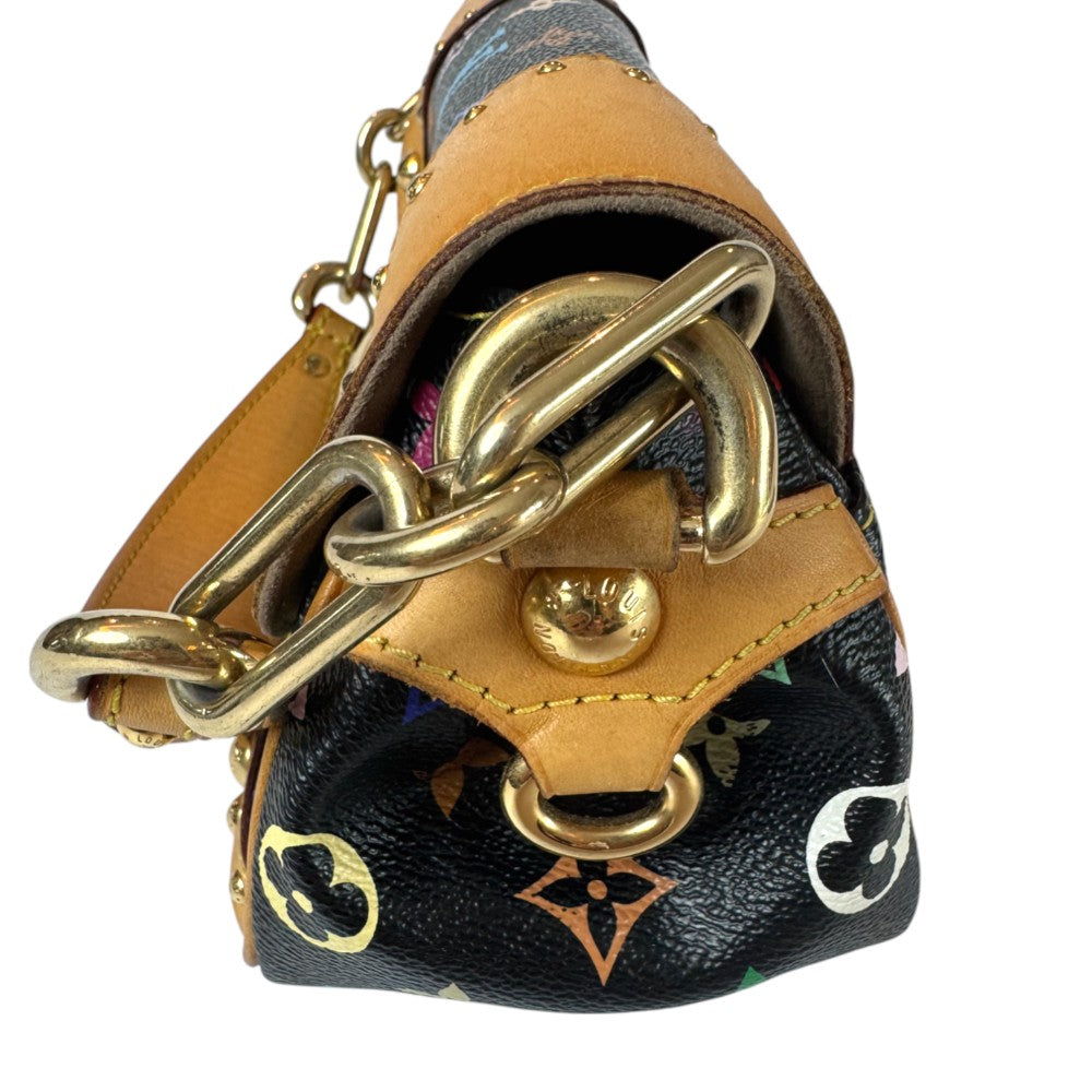 Pre-loved Louis Vuitton Multicolor Monogram Shoulder Bag – Takashi Murakami Limited Edition
