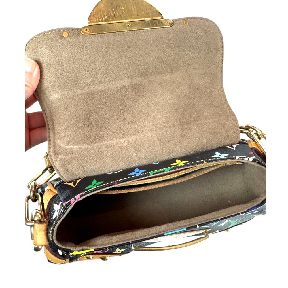 Pre-loved Louis Vuitton Multicolor Monogram Shoulder Bag – Takashi Murakami Limited Edition