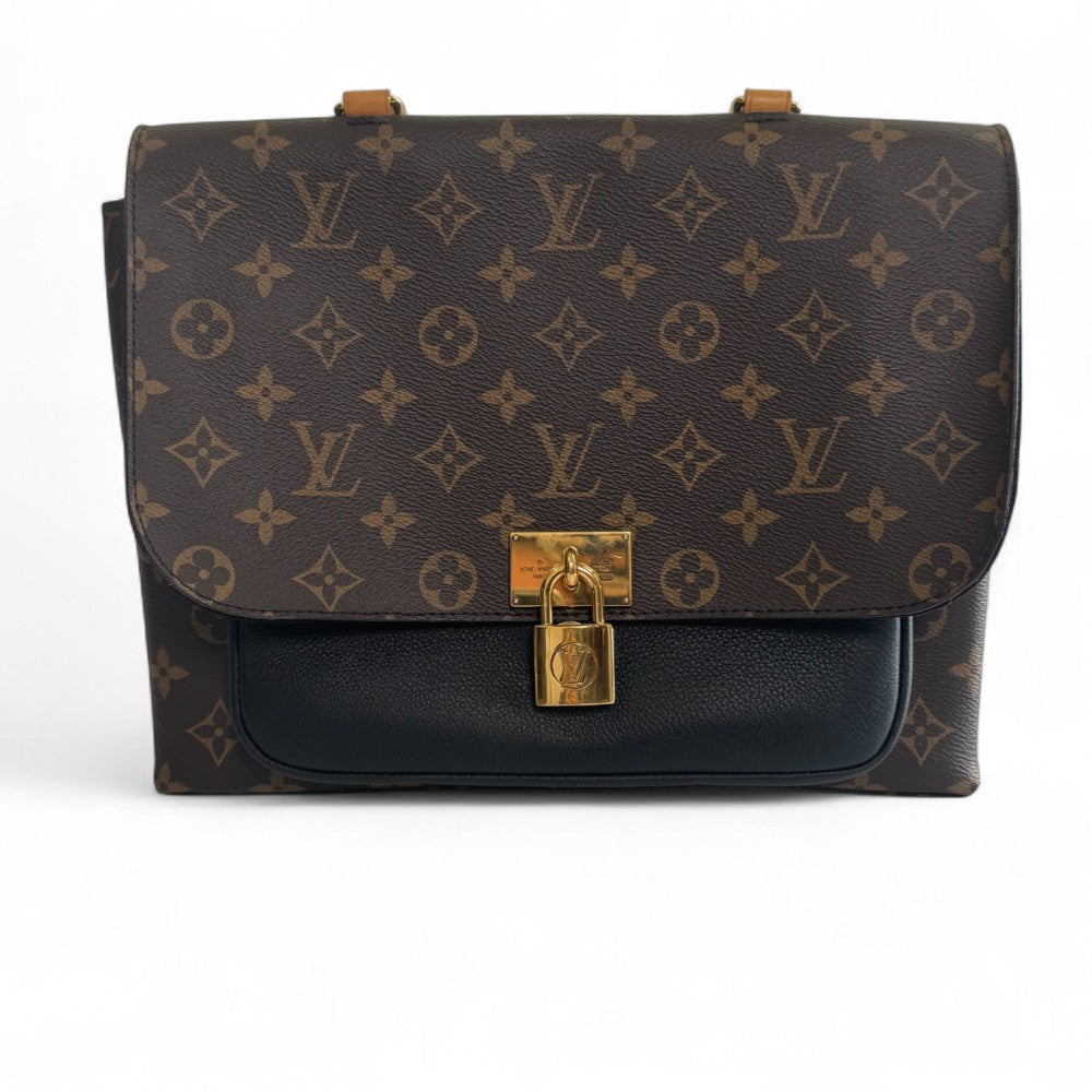 Pre-owned Louis Vuitton Pochette Métis Monogram Canvas Crossbody Bag with Gold-Tone Hardware