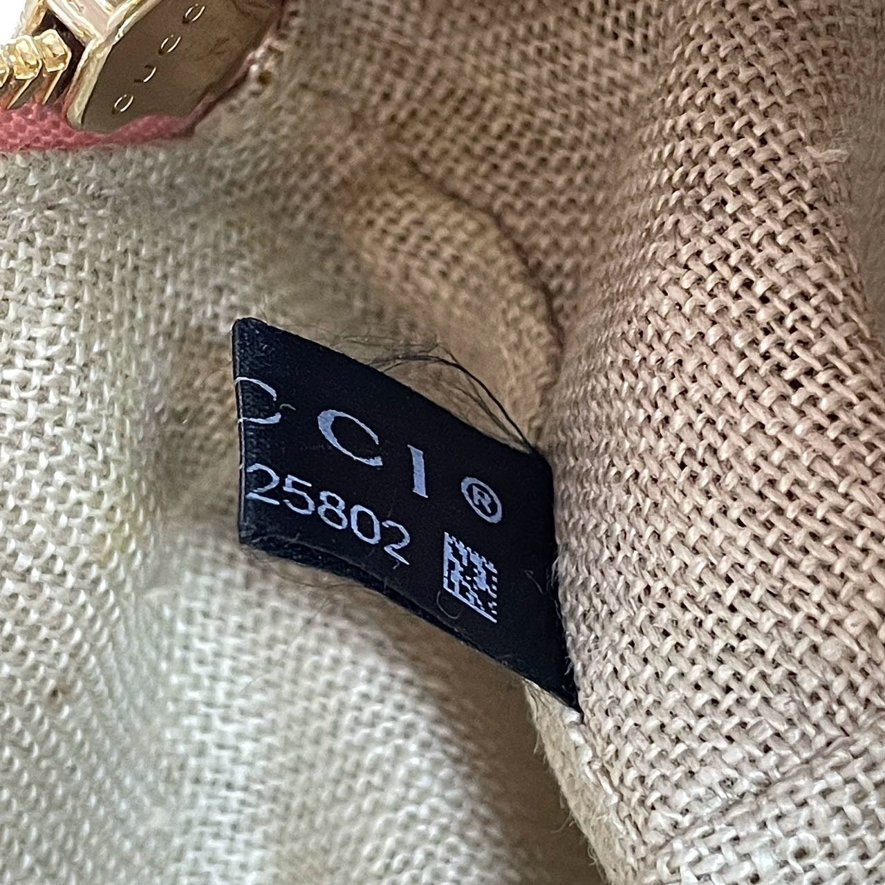 Pre-Owned Gucci Soho Small Dome Satchel in Pink Leather