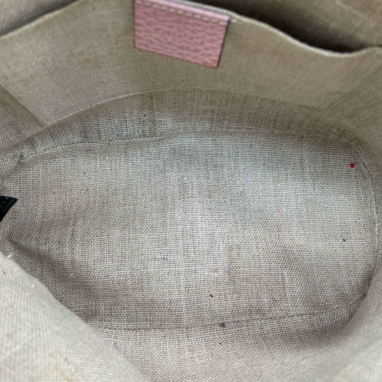 Pre-Owned Gucci Soho Small Dome Satchel in Pink Leather