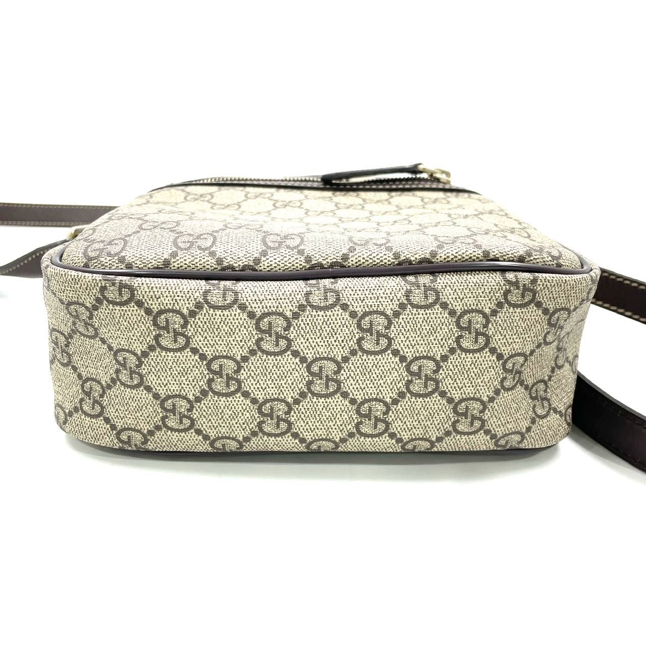 Pre-Owned Gucci GG Supreme Canvas Crossbody Messenger Bag